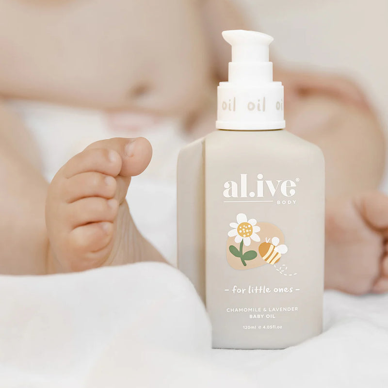 Baby Chamomile & lavender baby oil