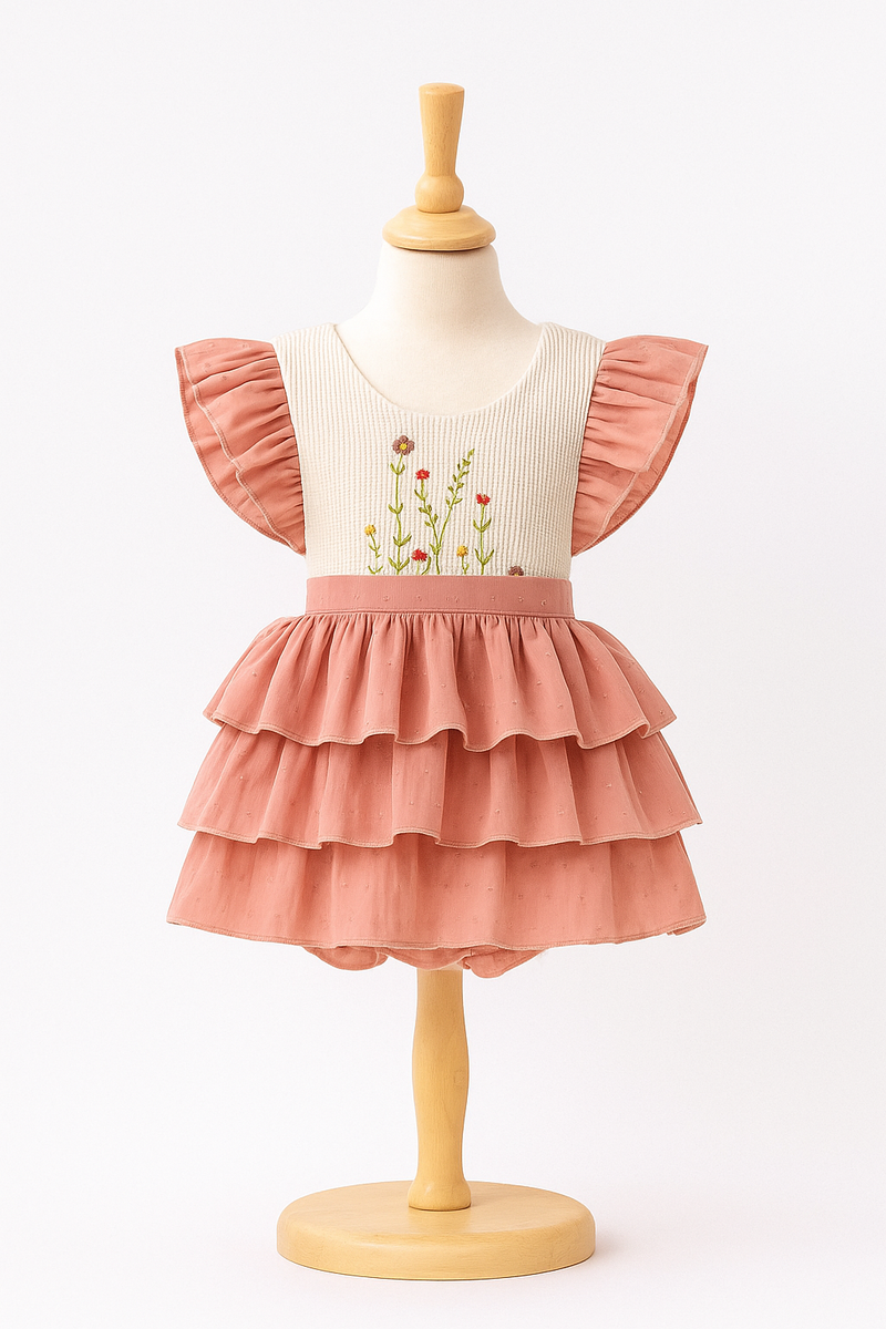 Thora Ruffle Romper