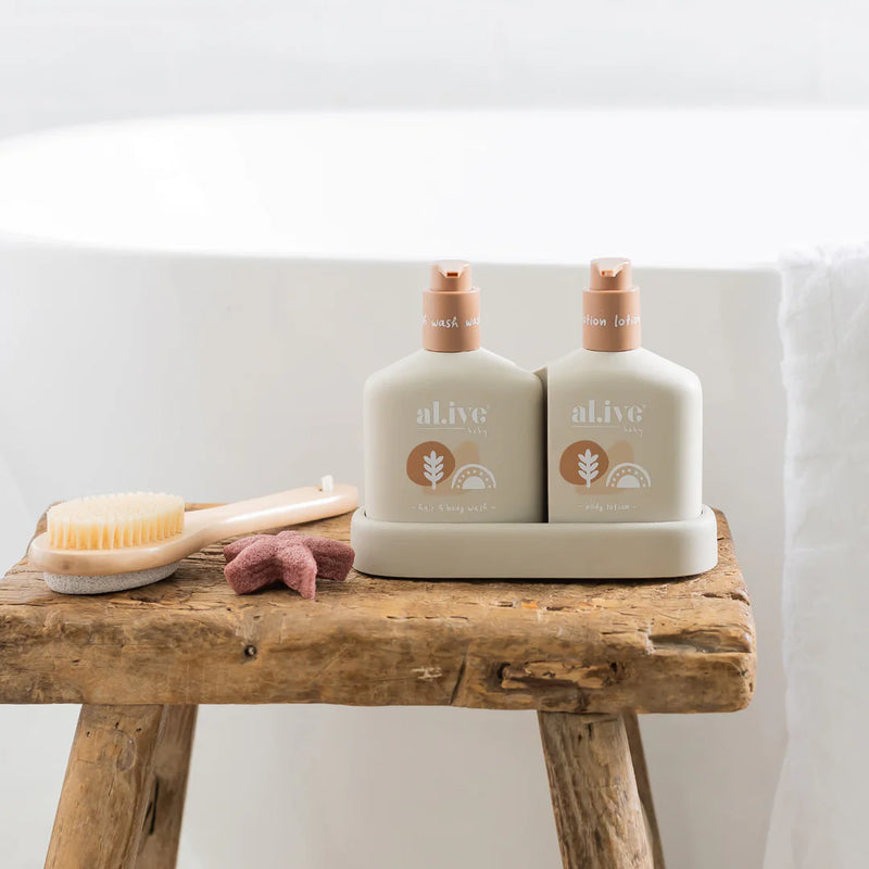 Baby Hair and Body Duo in Calming Oatmeal