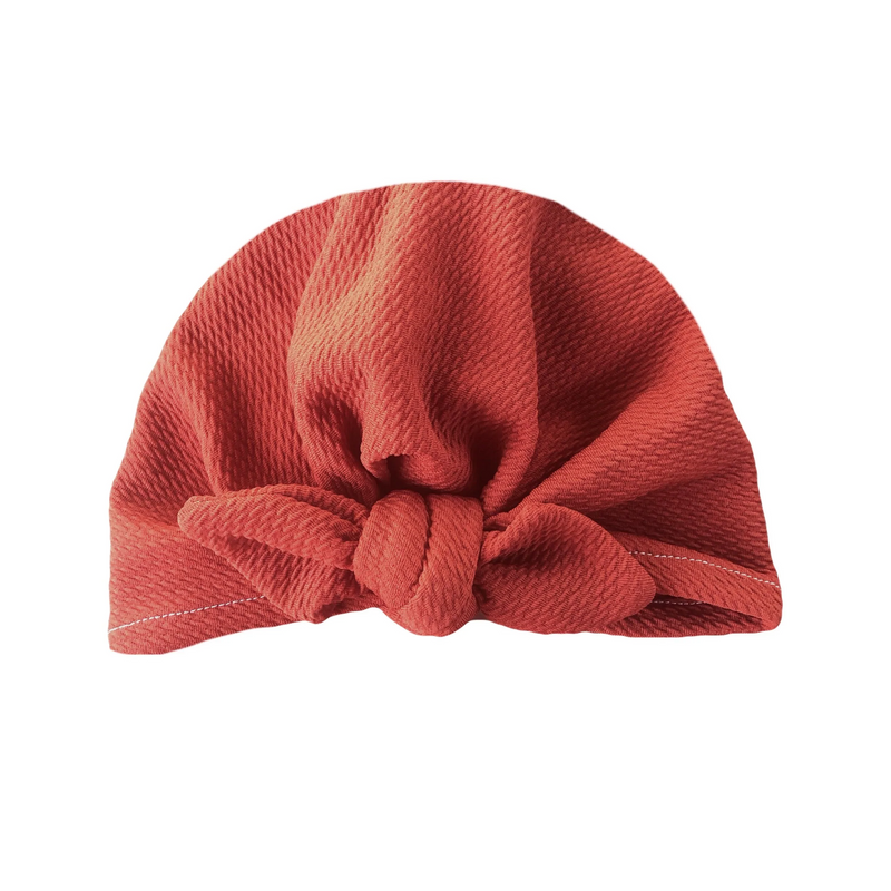 Rippled Bow Turban - Multiple colours