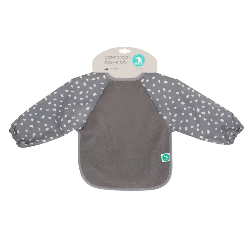 Long Sleeve Bib - Grey