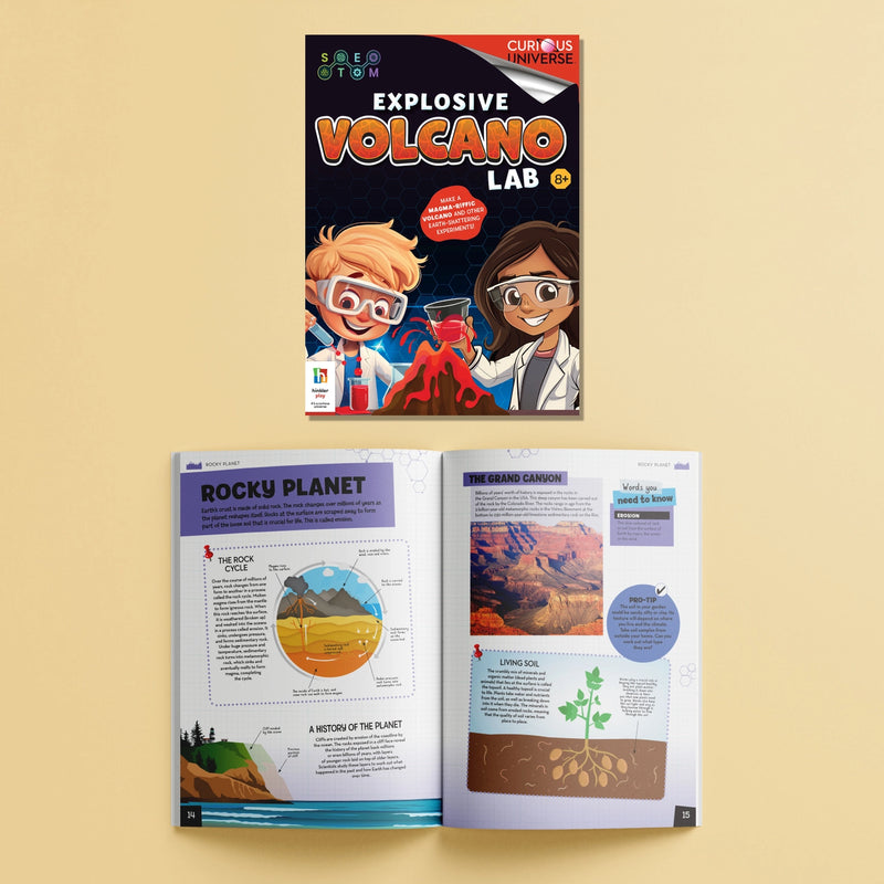 Curious Universe Explosive Volcano Lab