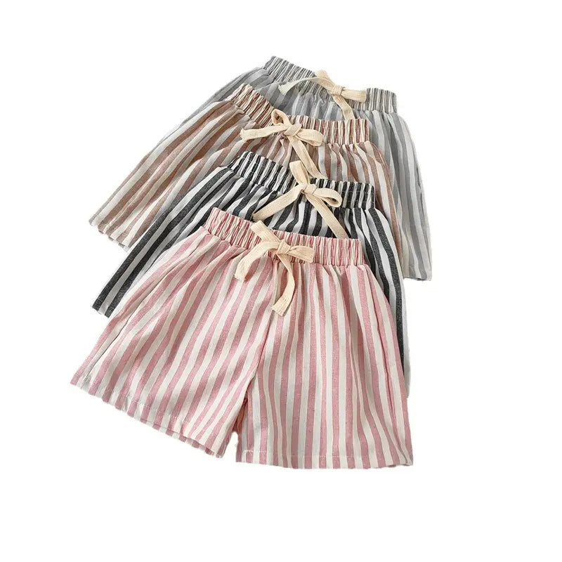Albus Striped Shorts