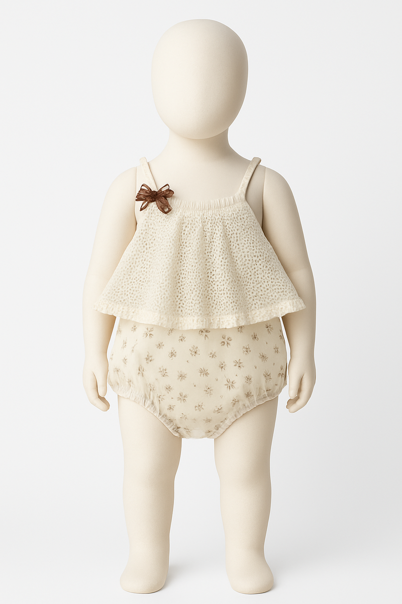 Indo Knit romper
