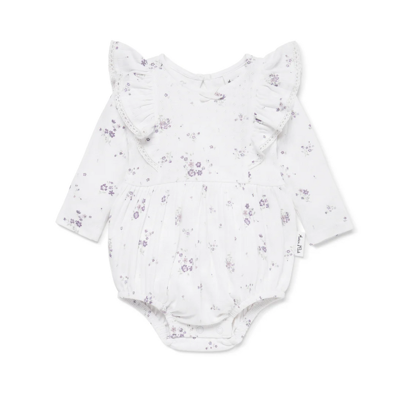 Grace Floral Bubble Romper