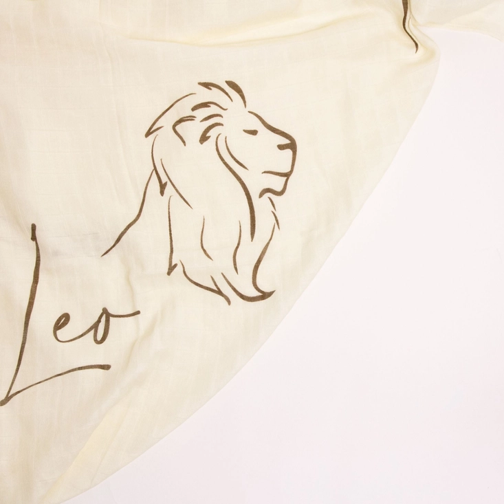 Zodiac Muslin Swaddle