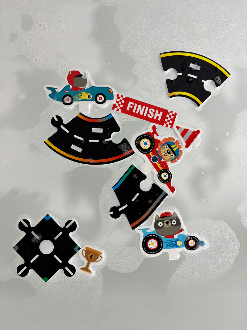 BATH TIME RACING CAR GRAND PRIX SET