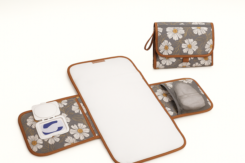 Portable Change Mat -  Daisy