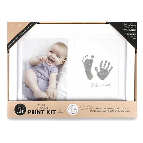 BABYink | Ink-less Keepsake Frame Kit - Grey