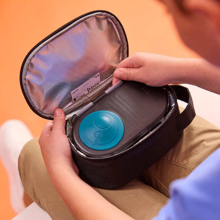 Insulated snackbag - basic black