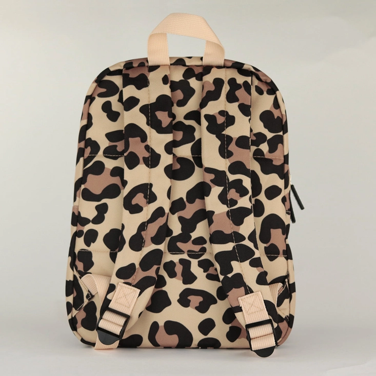 Leopard Print Kids Backpack
