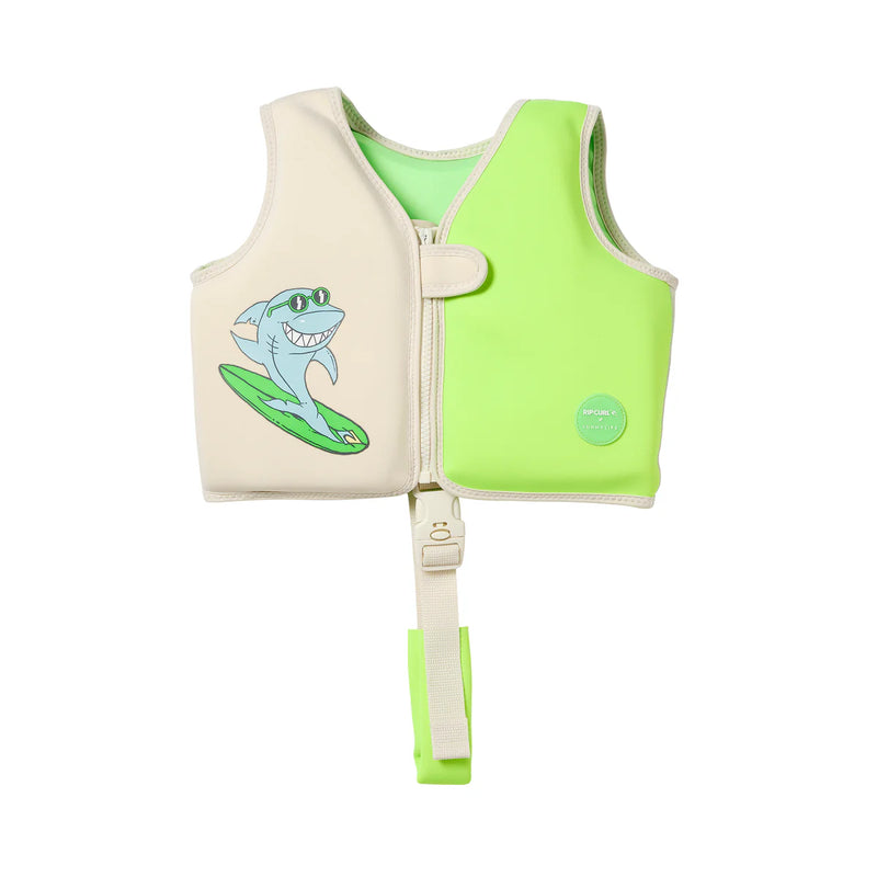 Kids Swim Vest Shred Shark
