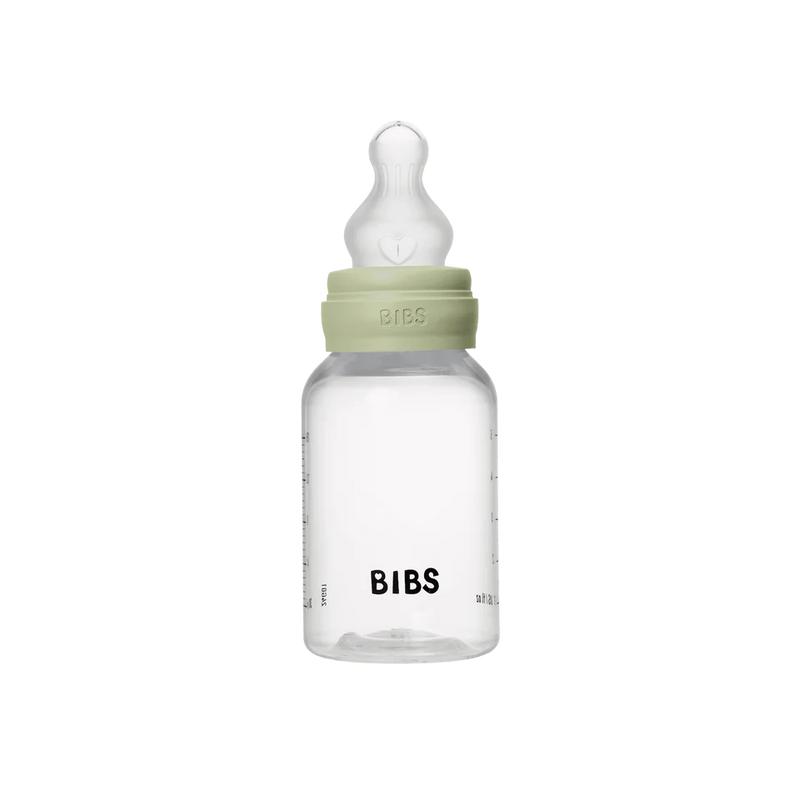 Baby Bottle Complete Set 150ml Silicone - Sage