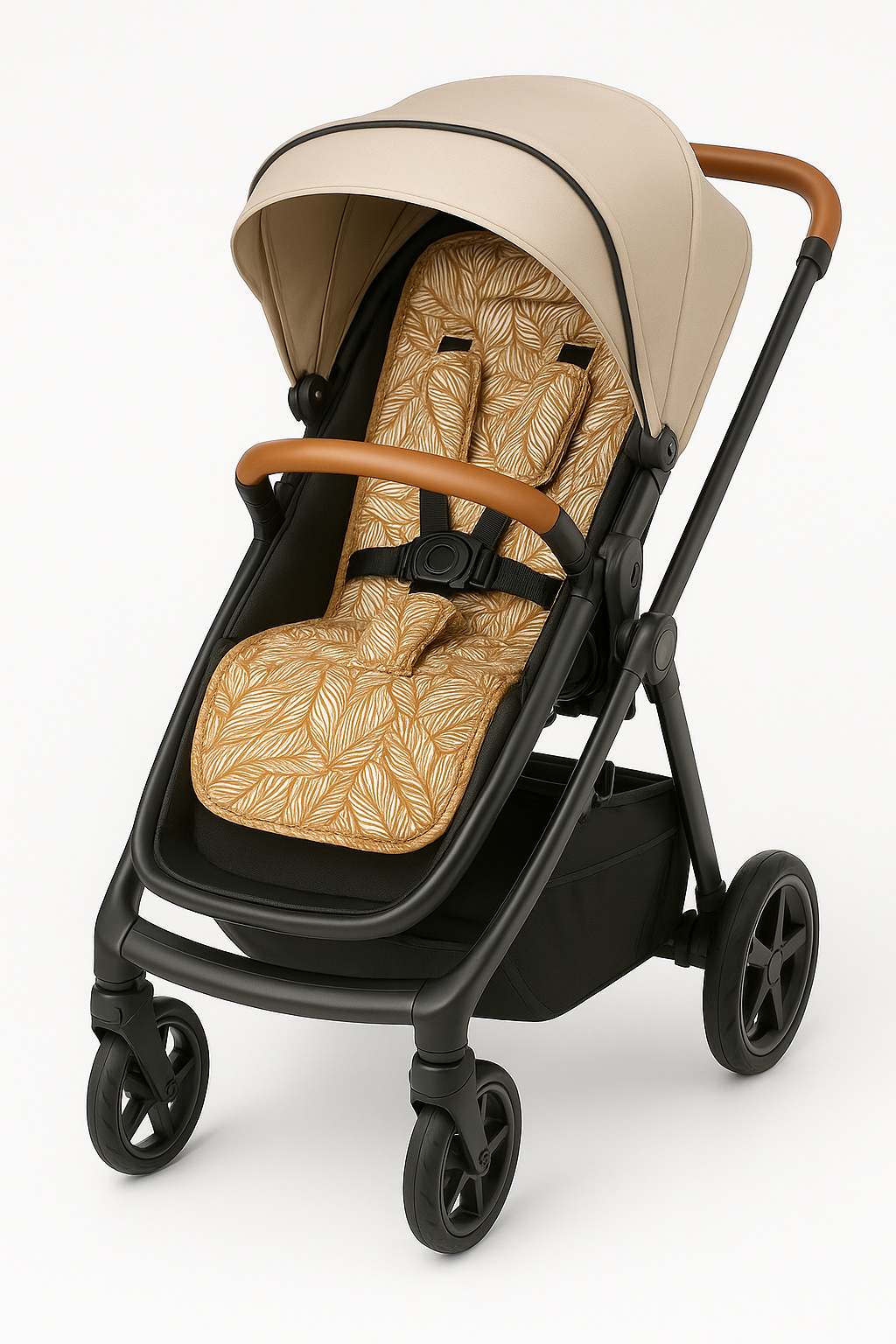 Pram Rts Universal Pram Liner - Unisex Leaves – Incy Wincy Kids