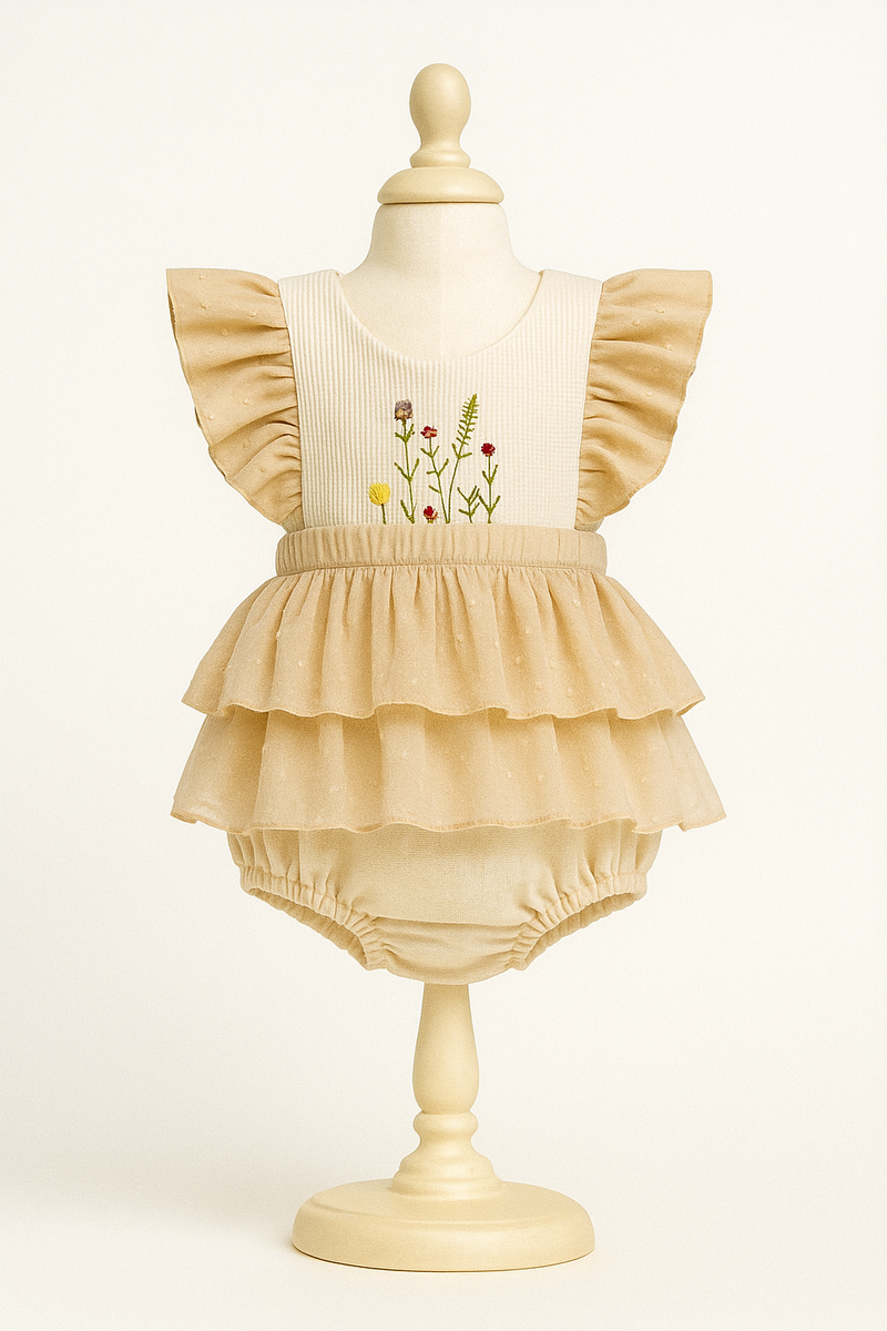 Mavis Ruffle Romper