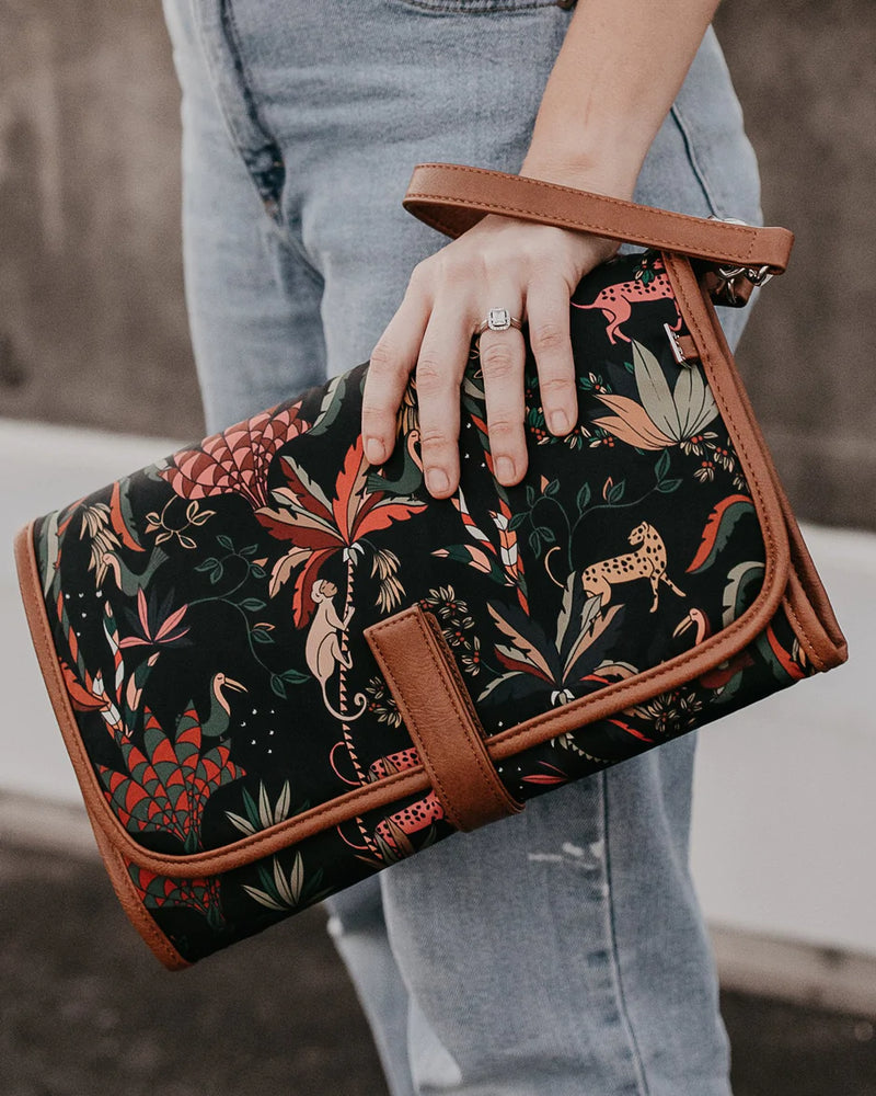 Change Mat Clutch - Jungle Black/Tan