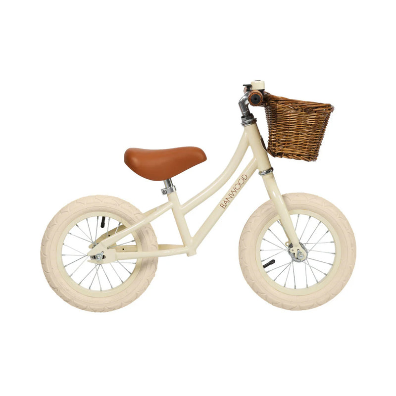 Vintage Balance Bike - Cream