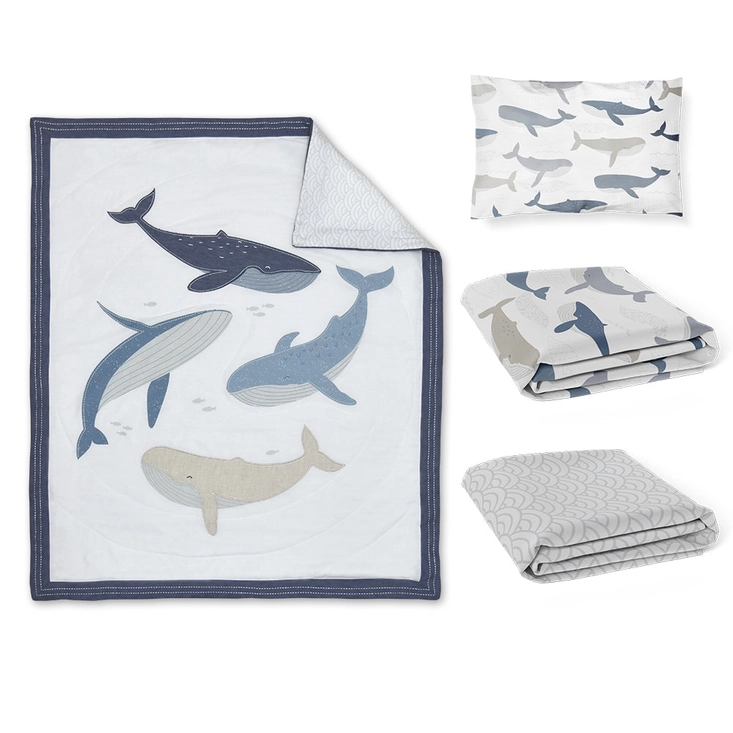 4-piece Nursery Set - Oceania + Free Matching Decal Set