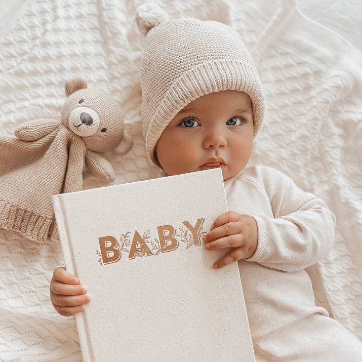 Mini Baby Book Oatmeal