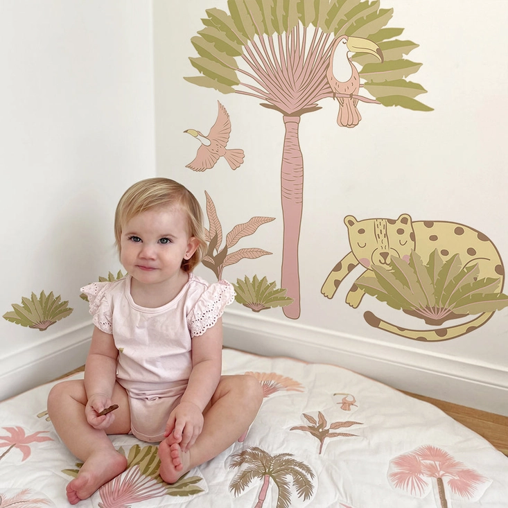 Removable Wall Decals - Tropical Mia