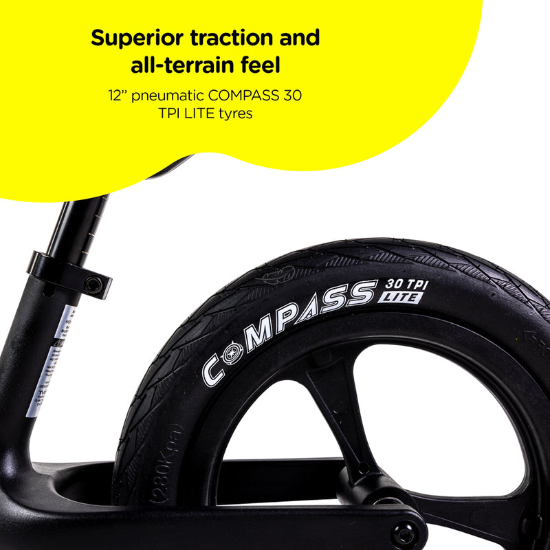 Velo Junior Balance Bike Black