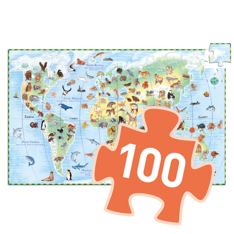 World Animals 100pc Observation Puzzle
