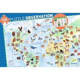 World Animals 100pc Observation Puzzle