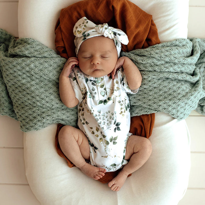 Eden Short Sleeve Organic Bodysuit