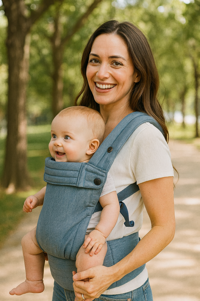 Coastal Baby Carrier – Dusty Blue