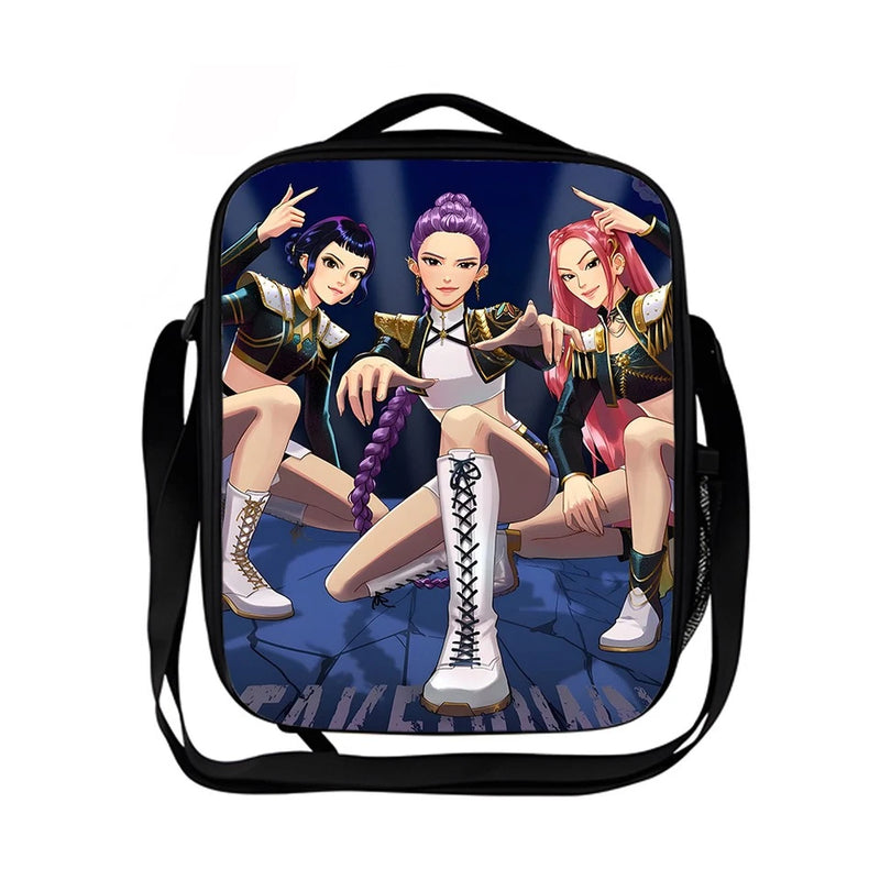 K Pop Demon Hunters Lunch Bags