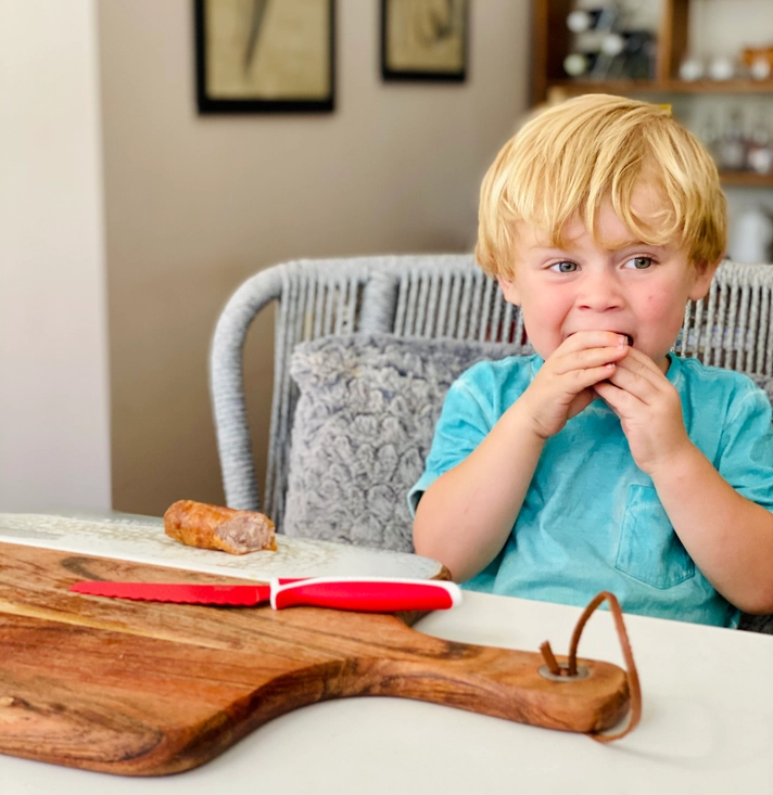 Kiddikutter Child Safe Knife - Red