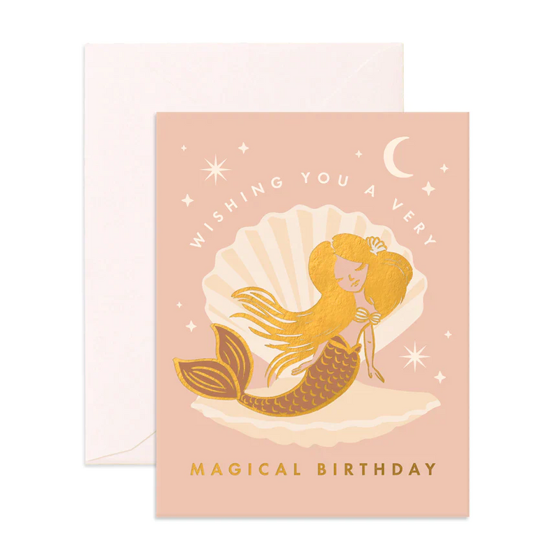 Magical Mermaid Greeting Card