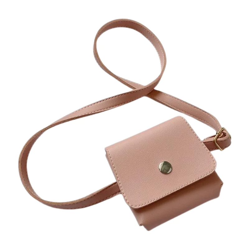 Shoulder or Waist Purse Pink