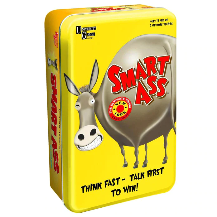 Smart Ass Card Game - Tin Edition SMART ASS CARD GAME
