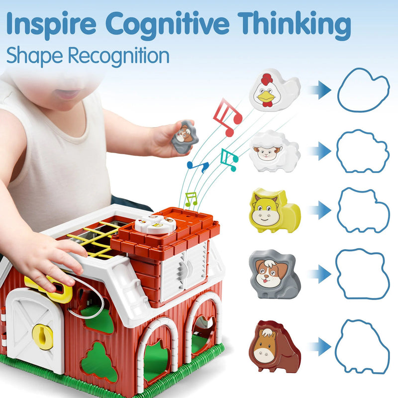 Musical Barn Sorter Play Set