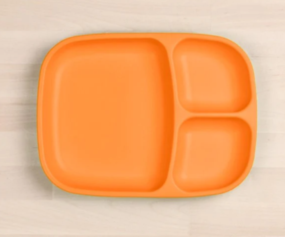 Re-Play Divided Tray Orange