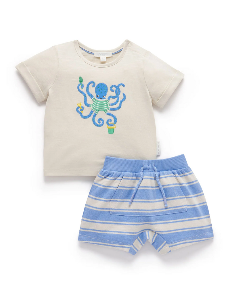 Octopus Short and Tee Set