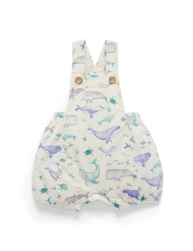 Whale Short Leg Overalls