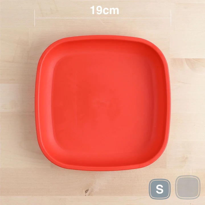 Re-Play Small Flat Plate Red