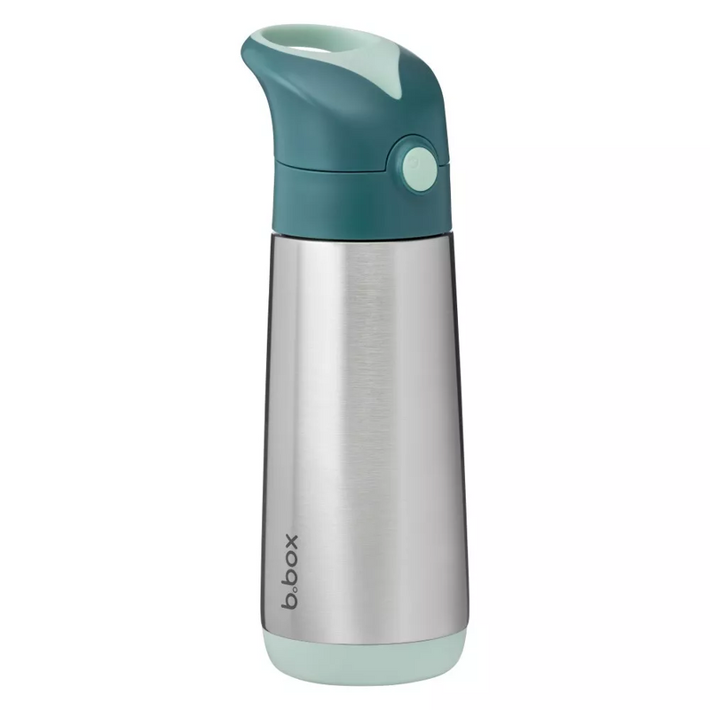 500mL Insulated Drink Bottle - emerald forest