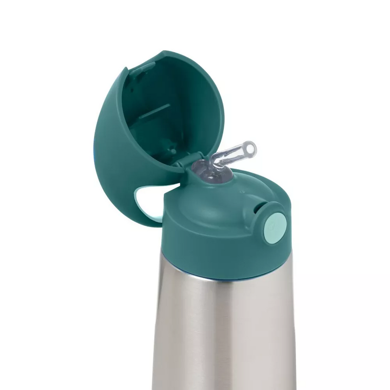 500mL Insulated Drink Bottle - emerald forest