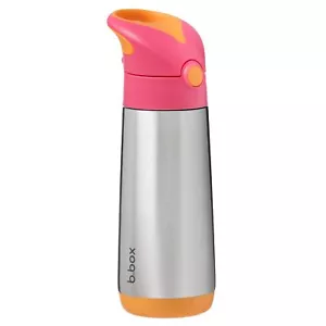 500mL Insulated Drink Bottle - strawberry shake