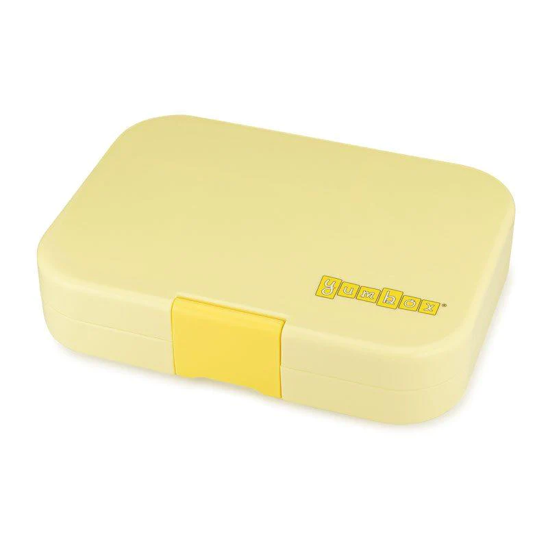 Yumbox Panino 4 Compartment Bento Box Sunburst Yellow Panda
