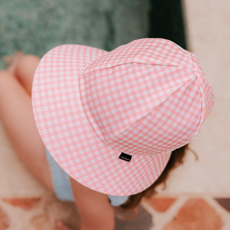 Ponytail Swim Bucket Beach Hat - Skipper