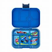 Yumbox Original - Surf Blue - Race Car Tray