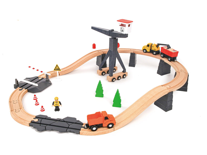 Construction Train Set -35pc