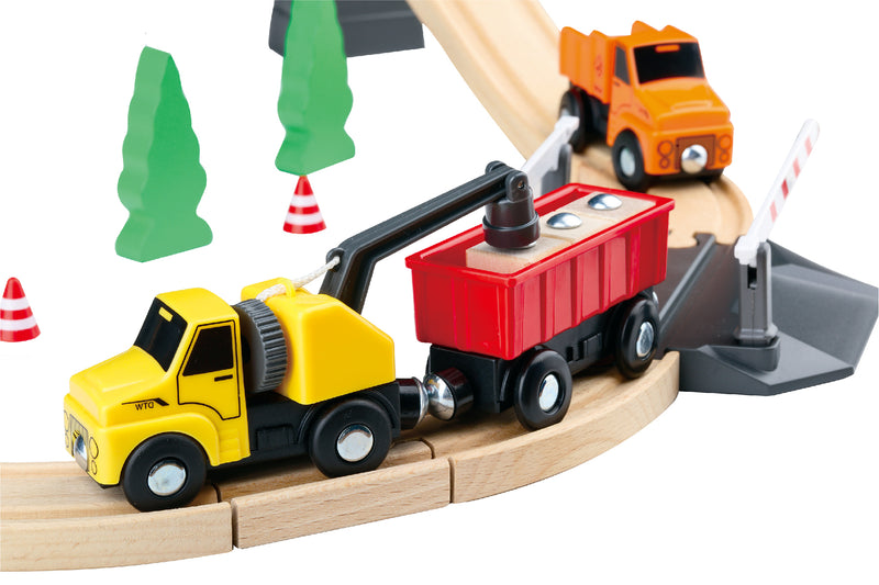 Construction Train Set -35pc