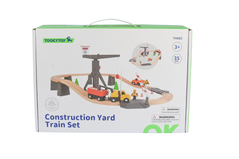 Construction Train Set -35pc