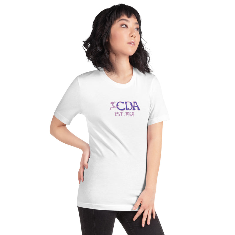 CDA T-Shirt Youth/Adult Black or White