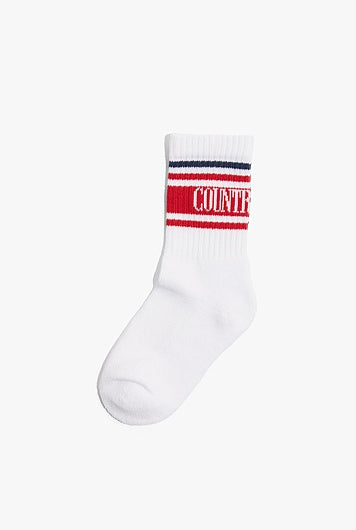 Unisex Heritage Sock - White Size 2/3